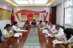 市國(guó)資委黨委許永山書(shū)記一行檢查我公司黨建工作