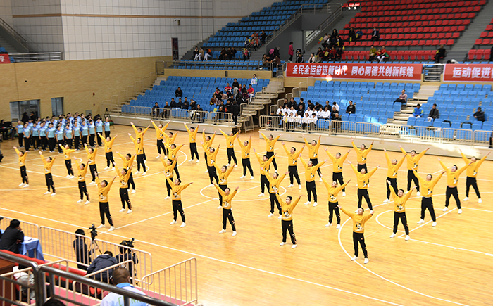 公司組隊參加2020年商洛市市直機關、企事業(yè)單位廣播體操（工間操）比賽